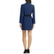 thumbnail image 3 of INSPIRE CHIC Vestidos de Trabajo para Mujeres con Mangas Cortadas, Vestido Blazer Doble Abotonado con Cinturón en Azul Oscuro Talla S, 3 of 5
