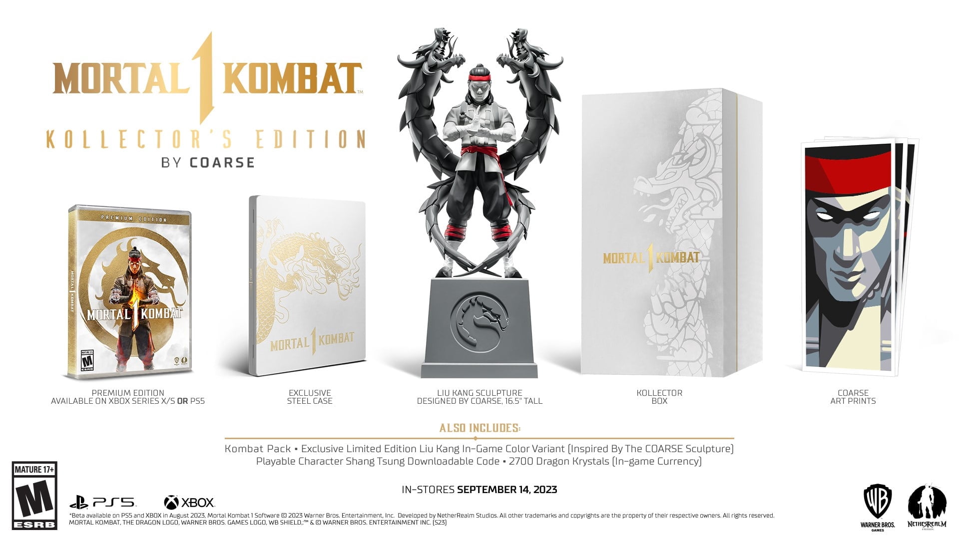 (Open Box) Mortal Kombat 1 Kollectors Edition, PlayStation 5