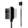 thumbnail image 2 of peigne Cils De Luxe Avec Dents En Acier Inoxydable, Brosse Cils Avec Peigne Mtallique, Idal Mme Pour La Pose D'extension De Cils, 2 of 5