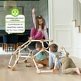 thumbnail image 3 of Little Partners Indoor Climbing Gym Active Play Equipment, Solid Wood Montessori Space Dome Climber for Toddlers 2-6 Years, Maximum 100 lb. Capacity, Medium, 3 of 9