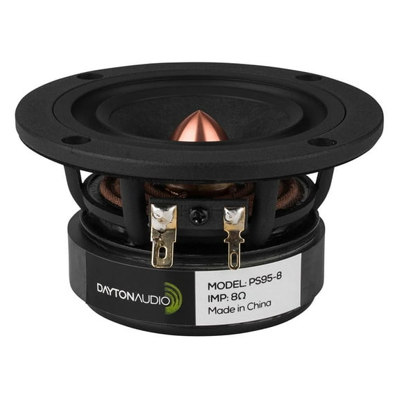 Dayton Audio PS95-8 3-1/2" Point Source Full Range Driver 8 ohm