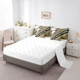 thumbnail image 3 of Erosebridal American Football Bed in a Bag Full size,Ball Game Bed Set,Sport Decor (New Orleans),Reversible,Lightweight,7 Pieces, 3 of 5