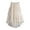 Beige, variant on Riforla Ladies' Fashionable Casual Front Short Back Long Swallowtail Cake Skirt Mid Long Double Layer Mesh Puffy Skirt Half Skirt Skirts for Women Trendy Black One Size