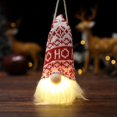 thumbnail image 3 of 2PCS Christmas Decorations, Luminous Pendants for Old Man in the Forest with Lights and Faceless Dolls, Hanging Ornaments for Home Furnishings (Style A+B), 3 of 5