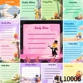thumbnail image 4 of Practical and Convenient for Busy Lifestyles (3.54×3.54 inches),100-pack with105 Various Emoticon Stickers,Watercolor Adorable Elegant Vintage Sticky Notes for Office&Planning, 4 of 13