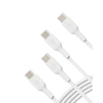 thumbnail image 1 of Cable USB-C a USB-C de carga rápida de 1 m para iPhone y Galaxy, paquete de 2, 1 of 8
