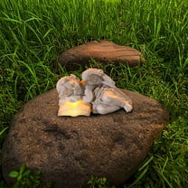 Garden CenterTupukom Outdoor Garden Statues Garden Accessories Lawn Ornaments Home Decor for Patio Balcony Yard Lawn Gifts for Women and Men