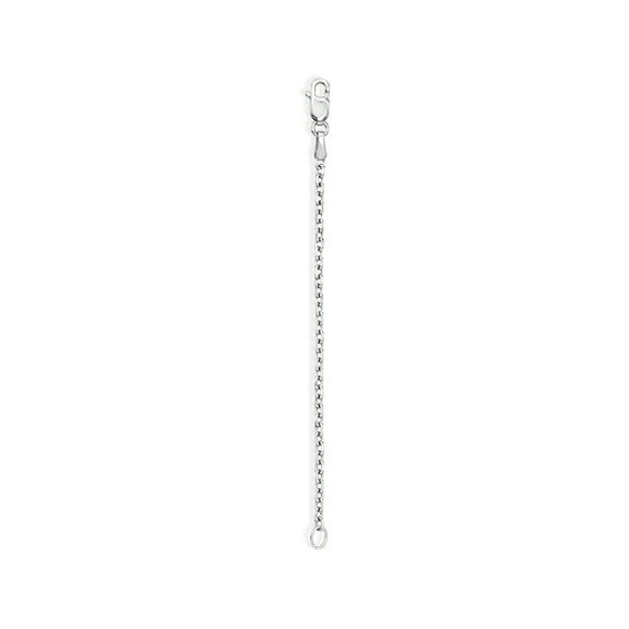 Ross-Simons 1.8mm 14kt White Gold Cable-Chain Necklace Extender, Women's, Adult