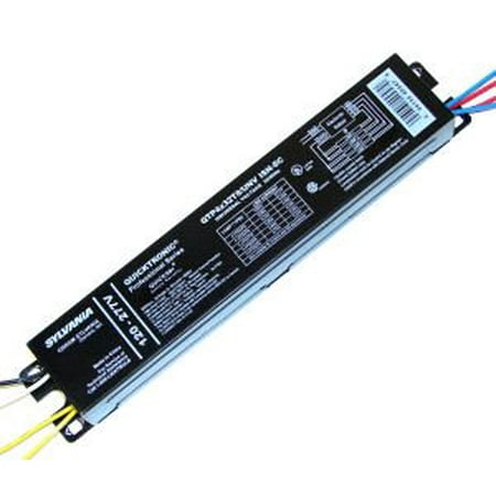 sylvania 49908 4 lamp 120v 277v ballast for 32w t8 light ballast walmart