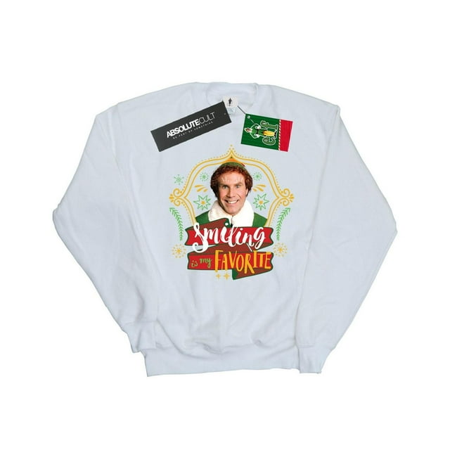 Elf Sweat-Shirt Souriant pour Filles