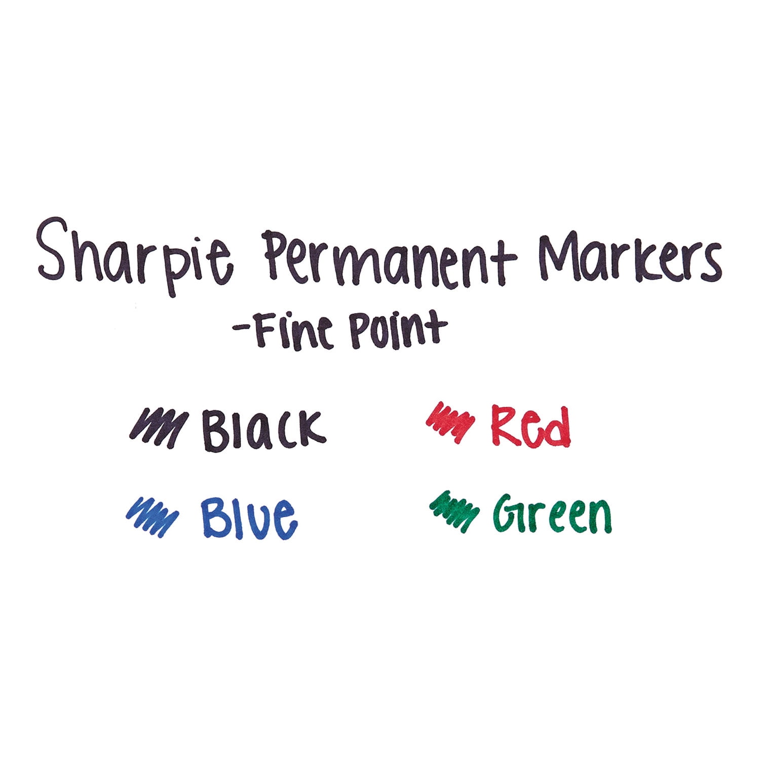 Sharpie Super Permanent Markers Fine Point Red Dozen