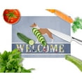 thumbnail image 2 of Caroline's Treasures Smooth Collie Welcome Glass Cutting Board Large, 2 of 2