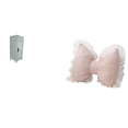 thumbnail image 1 of Tnarru Mini Locker Cabinet Home Organization Space Saving Stackable Dustproof Storage Bin Organizer for Apartments Home Keys Cute Bow Cushion Sofa Modern Furnishing Comfortable Bedside for, 1 of 8