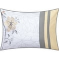 thumbnail image 4 of Bed Bath & Beyond Candice Floral 12-Piece Gray Dahlia Comforter Set, Queen, 4 of 5
