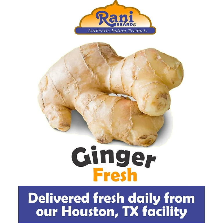【7inch】Ginger Root Fresh Ginger Root - By Rani Brand (7 Ounce) - Walmart.com