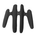 thumbnail image 2 of 2 Pack Hot Press Foam Helmet Pads with Hook and Loop for Electric Bike, Black, One Size, 2 of 4