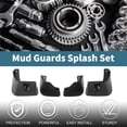 thumbnail image 2 of Guardas de barro únicas para Toyota Corolla AXIO 2012-2018, guardas contra salpicaduras delanteras y traseras con accesorios de montaje, 2 of 6