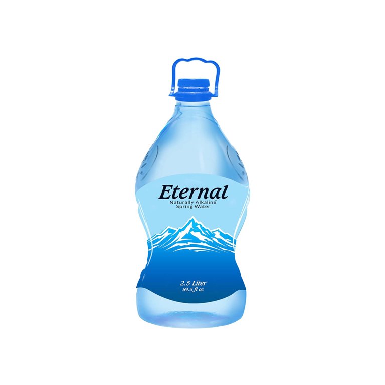 Eternal Naturally Alkaline Spring Water, Pure Natural Mineral 