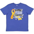thumbnail image 3 of Inktastic Chilhood Cancer Awareness Yippee No More Chemo for Me Youth T-Shirt, 3 of 5