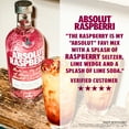 thumbnail image 4 of Absolut Raspberri Flavored Vodka, 750 ml Bottle, 40% ABV, 4 of 10
