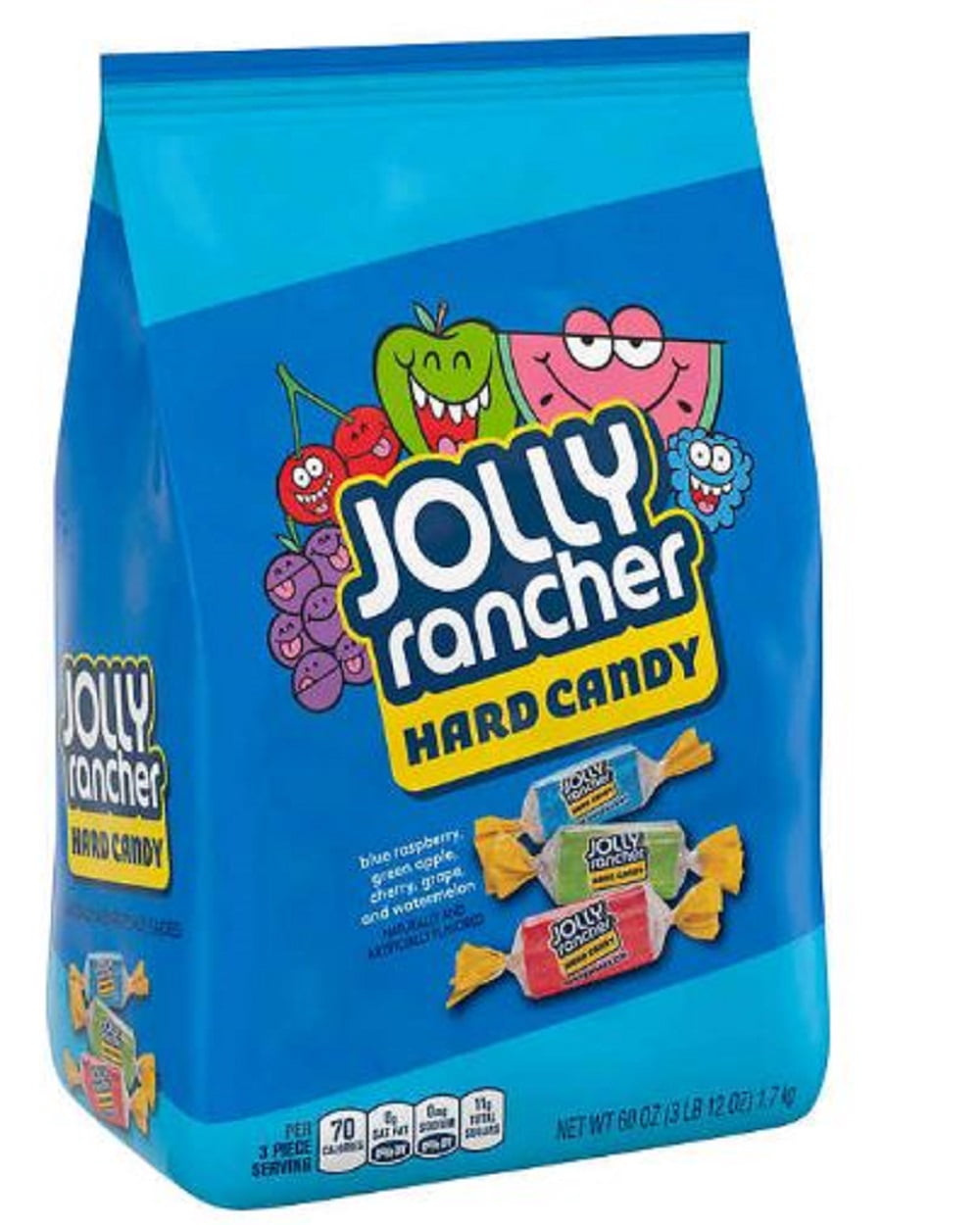 Jolly Rancher Hard Candy, Variety Pack,  360 Count 5 Pound Bag