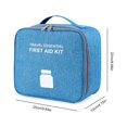 thumbnail image 4 of Advancent Organizador de emergencia con cremallera, bolsa de almacenamiento vacía, bolsillos, tela Oxford, a prueba de polvo, estuche de viaje Type6 NO6, 4 of 6