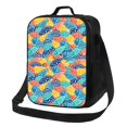 thumbnail image 1 of Balery Colorful Fish 1 Caja de Almuerzo y Bolsa de Almuerzo para Hombres y Mujeres, Bolsa de Almuerzo Reutilizable con Gran Capacidad, Bolsa de Almuerzo Aislada, 1 of 7