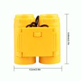 thumbnail image 3 of Télescope Jumeau Portable pour Enfants Pliable Extérieur; Jumeau Haute Résolution; Outil d'Observation Haute Résolution Jumeau pour Enfants, Jaune, 3 of 9