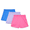 Pink Cheer Multi, variant on Wonder Nation Girls Kid Tough Knit Shorts, 3-Pack, Sizes 4-18 & Plus