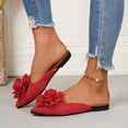 thumbnail image 2 of SBYOJLPB Women's Sandals Fashionable Sandals Casual Mules Spring And Summer Round Toe Flat Sandals Shoes, 2 of 9