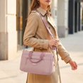 thumbnail image 5 of BadPiggies Crossbody Bag for Women Men, Nylon Waterproof Shoulder Purse Messenger Bag Lightweight Pocketbooks - Pink, 5 of 9