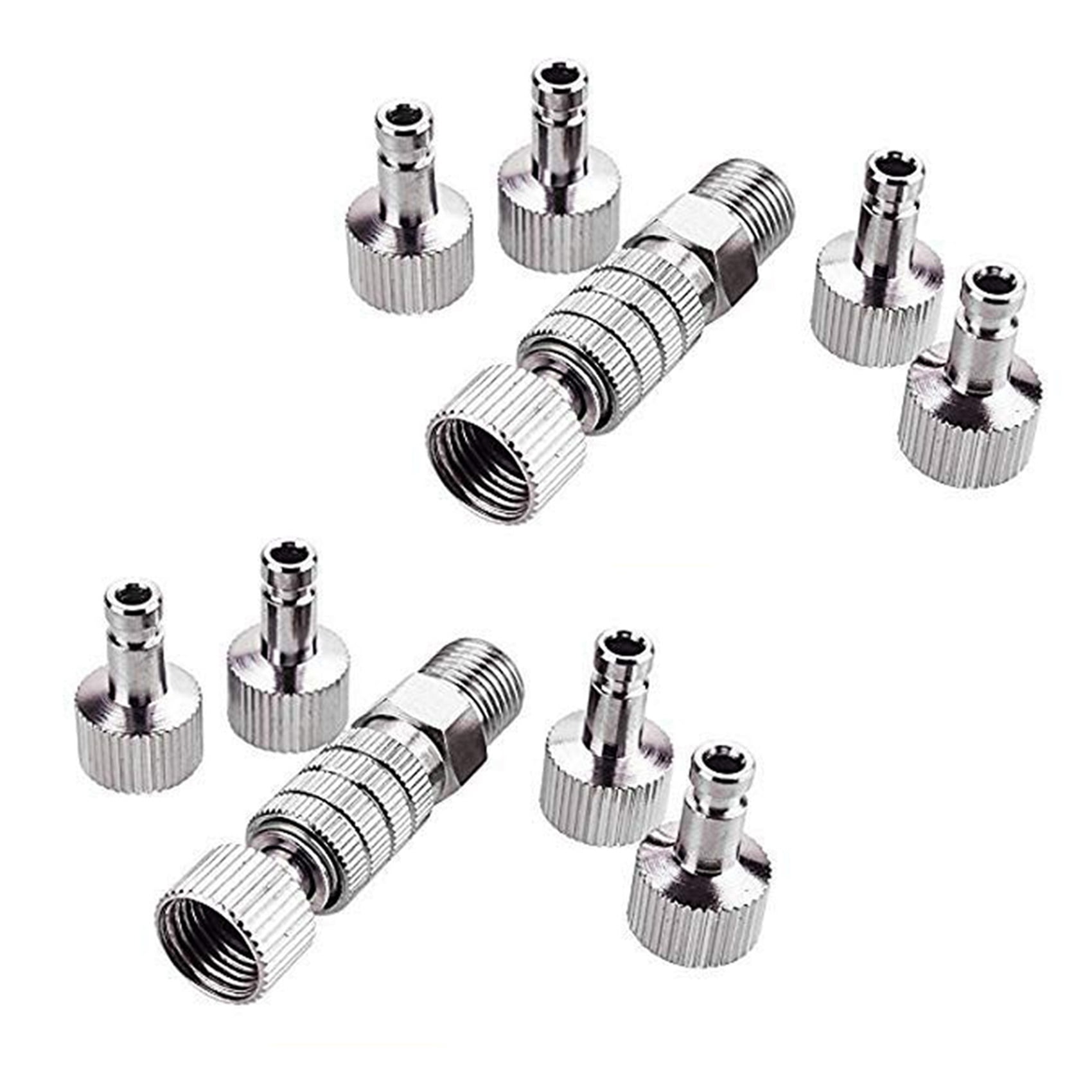Airbrush Quick Disconnect Coupler Release Fitting Adapter with 10 Male