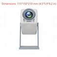 thumbnail image 2 of Projector 4K Supported 200" Display WiFi 6 Bluetooth 5.0 Auto Correction | Portable Movie Projector For Home & Gaming, 2 of 7