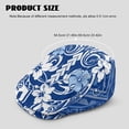 thumbnail image 4 of FUIALDOLG Polyester Flat Cap for Outdoor Walking Daily Outdoor, Soft Wrinkle-Resistant Forward Newsboy Hat, Hibiscus, 4 of 4