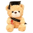 thumbnail image 1 of Oso de peluche de graduación, muñeco de peluche, muñecos de oso de peluche con Dr. Hat, juguetes populares para bebés, niños y niñas, regalos de graduación para estudiantes 2023Azul claroPorcelana Deng Xun unisex, 1 of 2