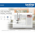 Brother CE1150 Computerized Sewing Machine with 110 Builtin Stitches