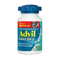 Advil Liqui-Gels Pain Relivers and Fever Reducer Liquid Filled Capsules, 200Mg Ibuprofen, 160 Count