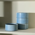 thumbnail image 5 of Stone Lain Bao 4-Piece Bowl Set Stoneware, Blue, 5 of 6