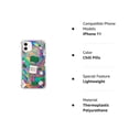 thumbnail image 6 of Chill Pills Case Compatible with iPhone 11,Aesthetic Art Design TPU Full Cover Shock-proof Case, 6 of 6