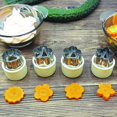 thumbnail image 3 of 4/5/10/14 Pieces Of Fruit And Vegetable Cookie Cutter Set, Chocolate Cutter Stainless Steel Food Mini Pie Cookie Mold, Baking Mold, Decorative Tools, 3 of 4