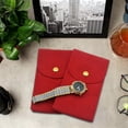 thumbnail image 1 of YAOMOBB Bracelet Gift Bag Shock proof Watch Packing Pouch with Press Button Design, 1 of 6