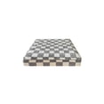 thumbnail image 2 of Breathable Quilted Fitted Sheet with Non-Slip Grip - Winter Warmth Mattress Protector in Classic Checkerboard, 2 of 6
