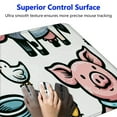 thumbnail image 3 of nygtbtfer Cartoon Farm Animals Horse Large Mouse Pad Gaming Mouse Pad Extended Computer Keyboard Desk Pad Non-Slip Desk Mats for Work Game Home Office,, 3 of 6