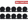 thumbnail image 2 of Black Nylon Cargo Tie Down Strap 1/1.5/2m Luggage Lash Belt with Cam Buckle for Travel and Outdoor Camping, 2 of 8
