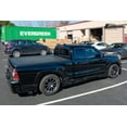 thumbnail image 2 of Extreme Online Store Fits All 2005-2015 Toyota Tacoma Access Cab Models | EOS Visors in-Channel Style Smoke Tinted Side Vents Window Deflectors Rain Guards, 2 of 12