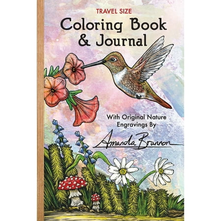Download Travel Size Coloring Book & Journal : With Original Nature ...
