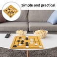 thumbnail image 2 of 1 Juego de juego de mesa de ajedrez portátil para el hogar Nine Mens Morris juegos de mesa familiares juego de mesa de entretenimiento juego de mesa de ajedrez de escritorio, 2 of 5