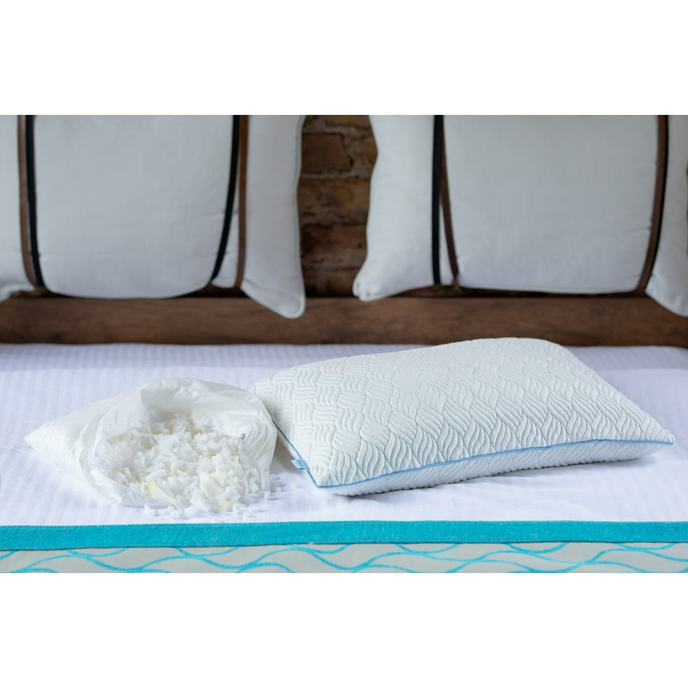 Adjustable Loft Shredded Memory Foam Pillow Unique feature cooling