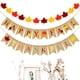 thumbnail image 3 of Bandera de Feliz OtoñO Bandera de Agradecimiento Bandera de Agradecimiento y Guirnalda de Hojas de OtoñO de Fieltro para Decoraciones de AccióN de Gracias de OtoñO, 3 of 5