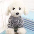 thumbnail image 3 of Shulemin Winter Warm Woolen Yarn Dog Sweater Pullover Cat Jacket Coat Pet Clothes Supply,Purple, 3 of 8
